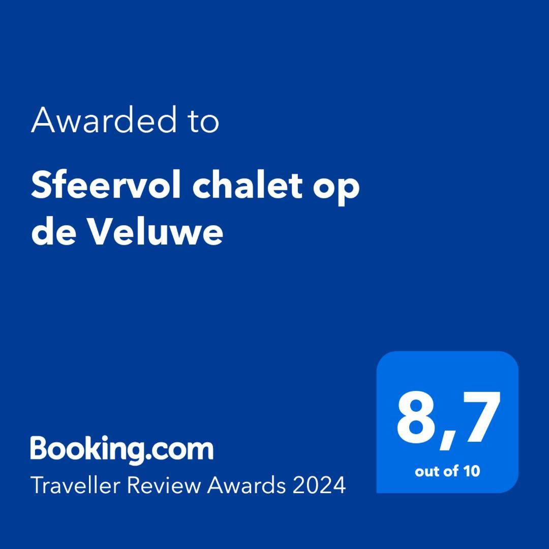 Sfeervol Chalet Op De Veluwe Putten Exterior foto