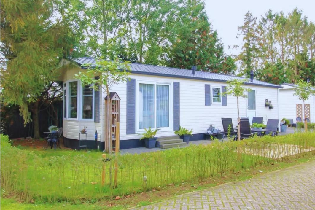 Sfeervol Chalet Op De Veluwe Villa Putten Exterior foto